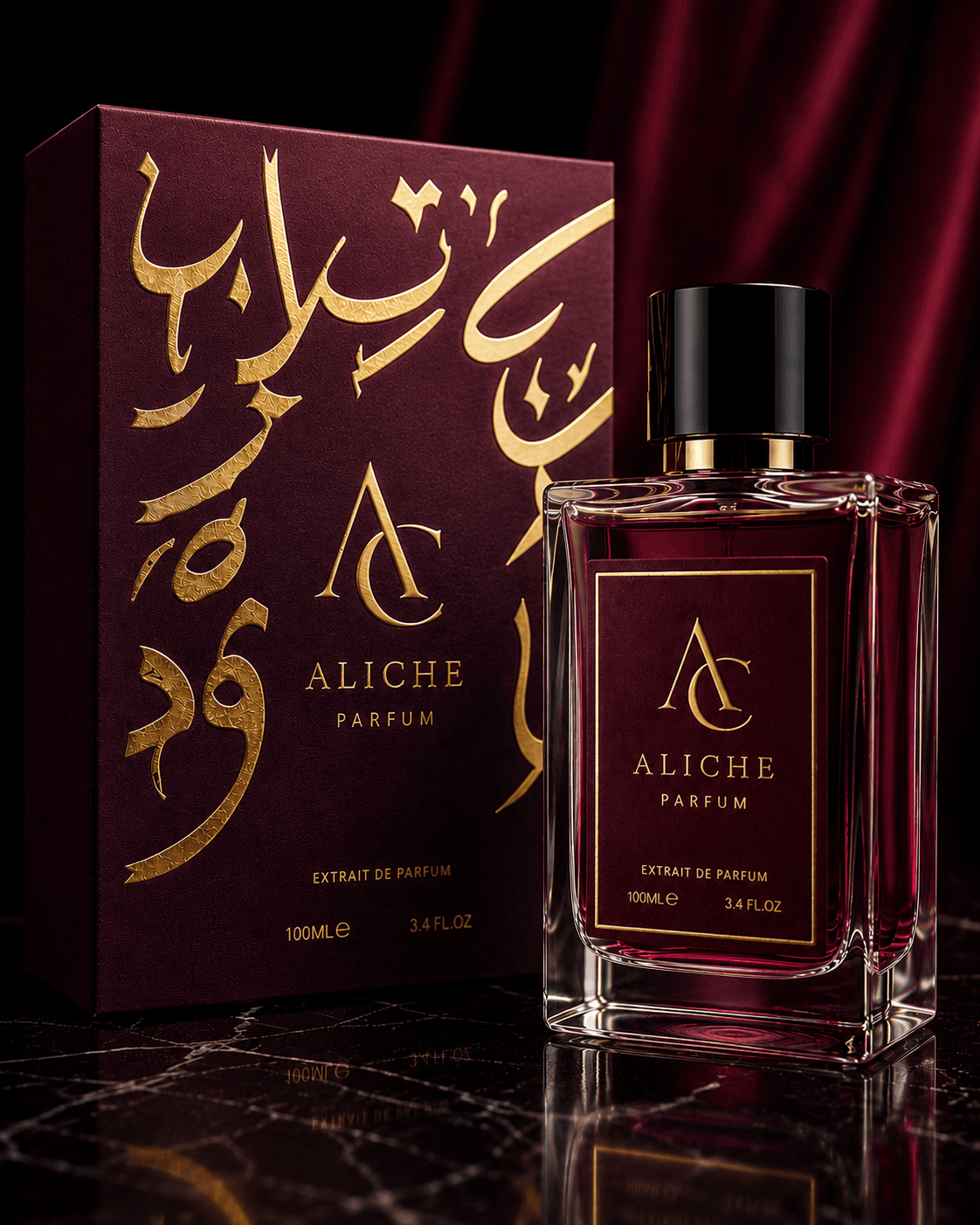 Brand ambassador presents AliChe Parfum